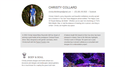 Desktop Screenshot of christycollard.com