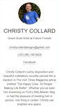 Mobile Screenshot of christycollard.com